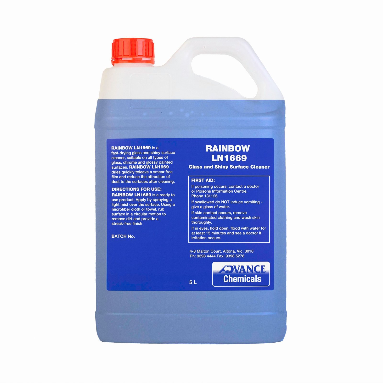 Rainbow (Fast-Drying Window Cleaner)