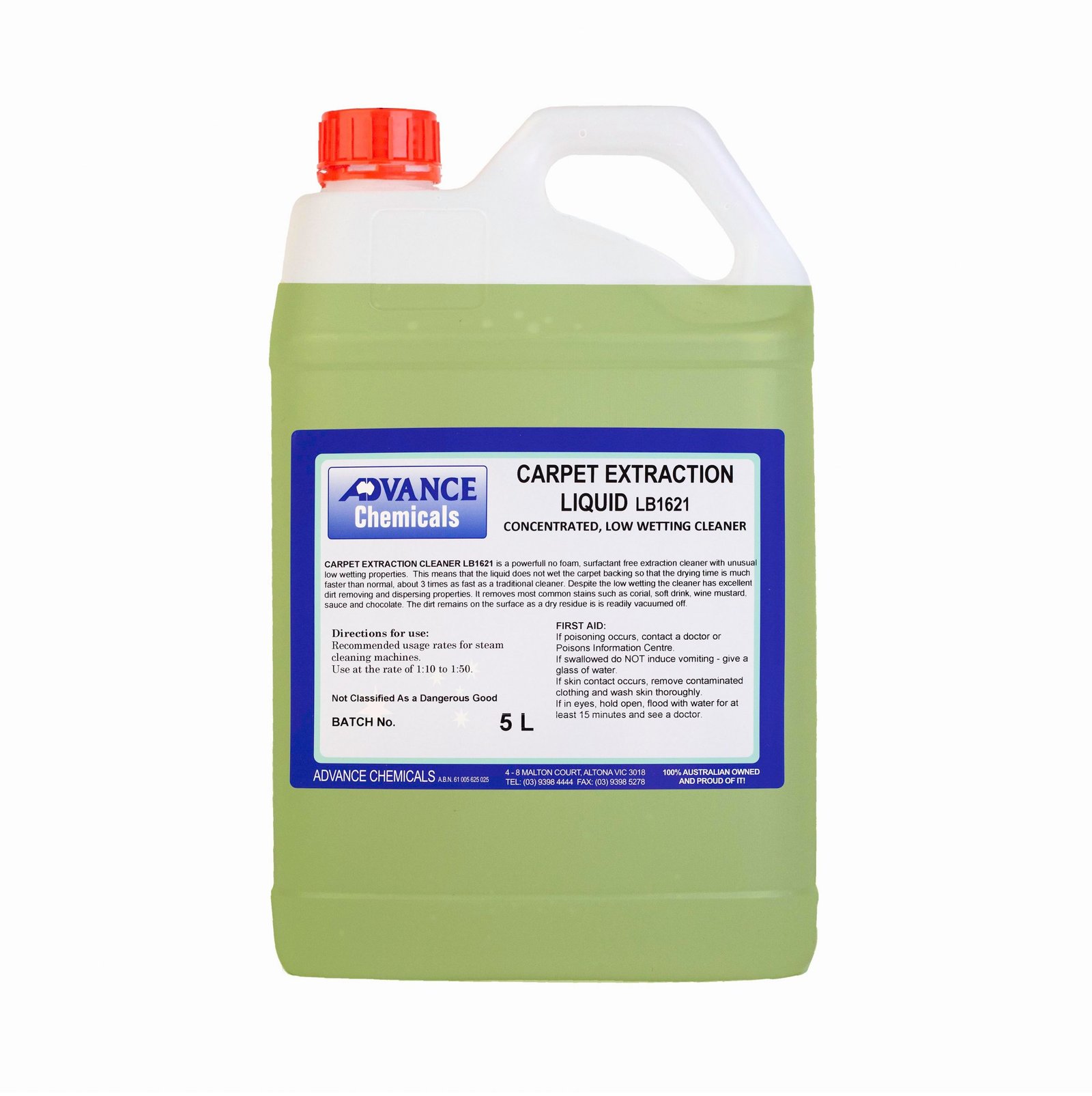 Carpet Extraction Liquid