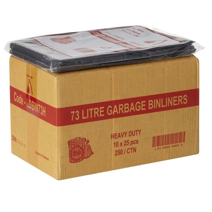 Garbage Bin Liners – 73L Tailored